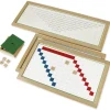 TimeTEX Subtraktionstabellen im Holzrahmen "Montessori Premium"