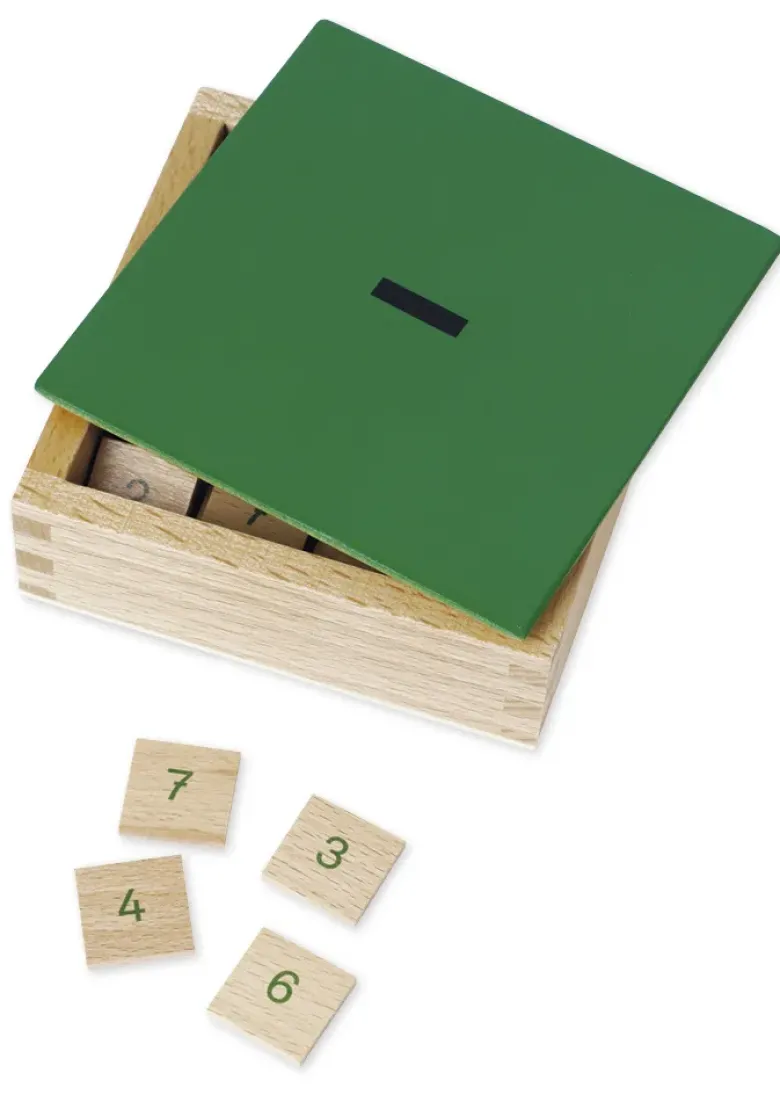 TimeTEX Subtraktionstabellen im Holzrahmen "Montessori Premium"