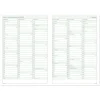 TimeTEX System-Schulplaner A4, grün 2026/2027