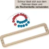 TimeTEX Taschen-Rechenrahmen Universal 4in1, 20-er Zahlenraum, rot/blau und rot/weiß