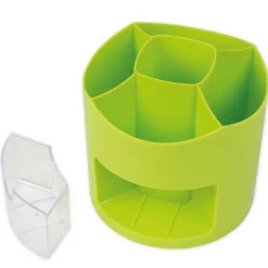 TimeTEX Tisch-Organizer mit Schubfach, drehbar, grün