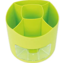 TimeTEX Tisch-Organizer mit Schubfach, drehbar, grün