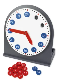 TimeTEX Uhr mit herausnehmbaren Ziffern "Montessori Premium"