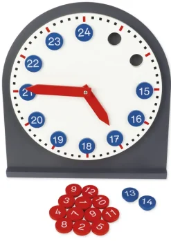 TimeTEX Uhr mit herausnehmbaren Ziffern 