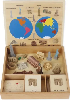TimeTEX Wahrzeichen-Kontinent-Box 