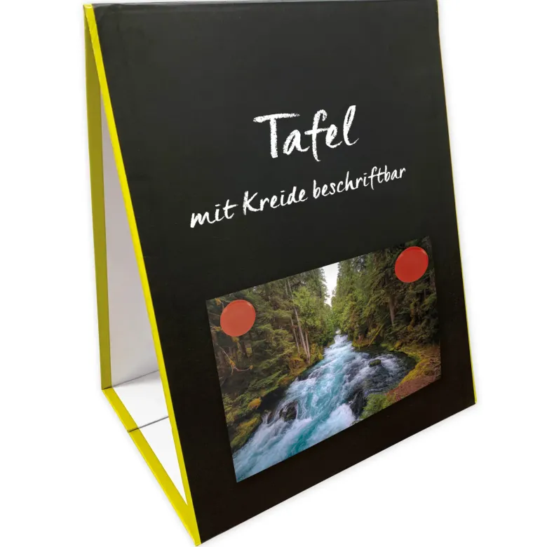 TimeTEX Whiteboard-Tafel "2in1" zum Aufstellen, magnethaftend