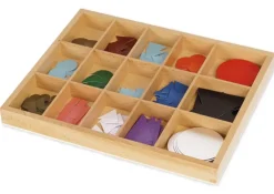 TimeTEX Wortsymbole aus Kunststoff im Kasten "Montessori Premium"