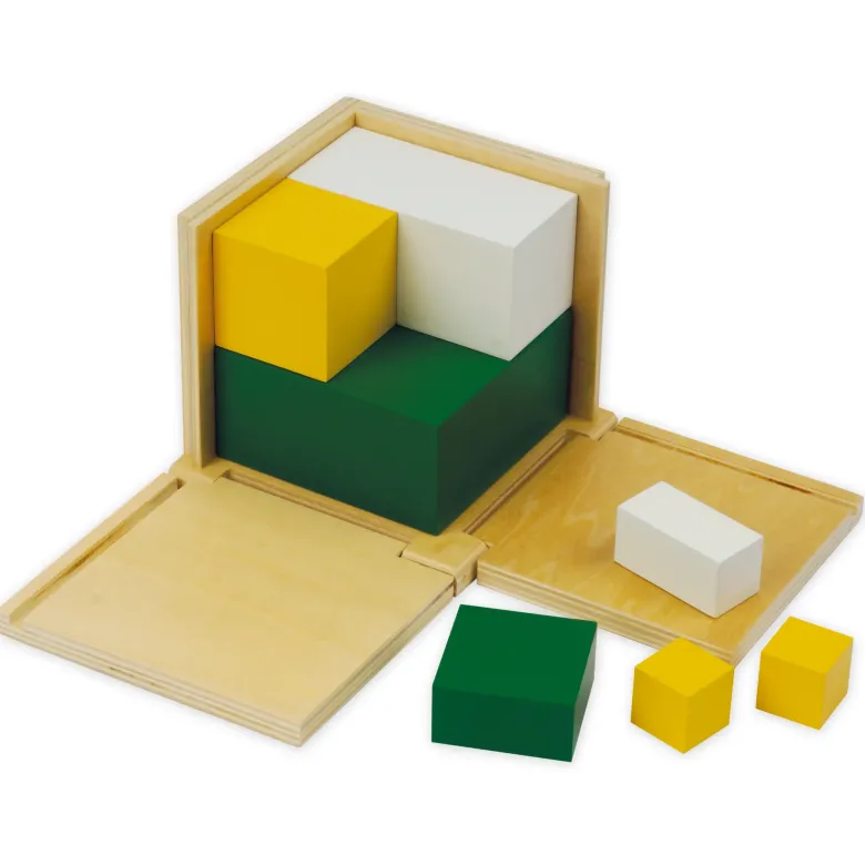 TimeTEX Würfel für Potenzen mit der 2 "Montessori Premium"