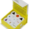 TimeTEX Würfel-Set Deutsch "Wortarten-Symbole", 9-tlg., 20 mm "Montessori Premium"