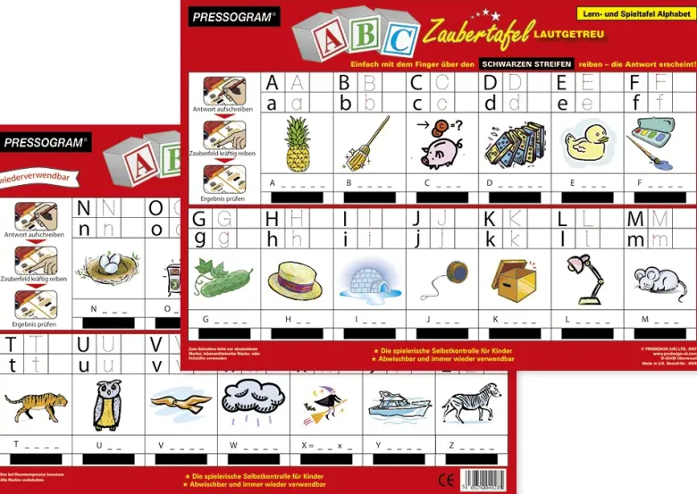 TimeTEX Zaubertafel "ABC" Lautgetreue Worte