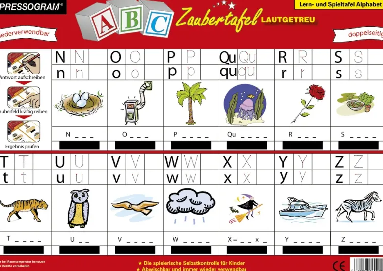 TimeTEX Zaubertafel "ABC" Lautgetreue Worte