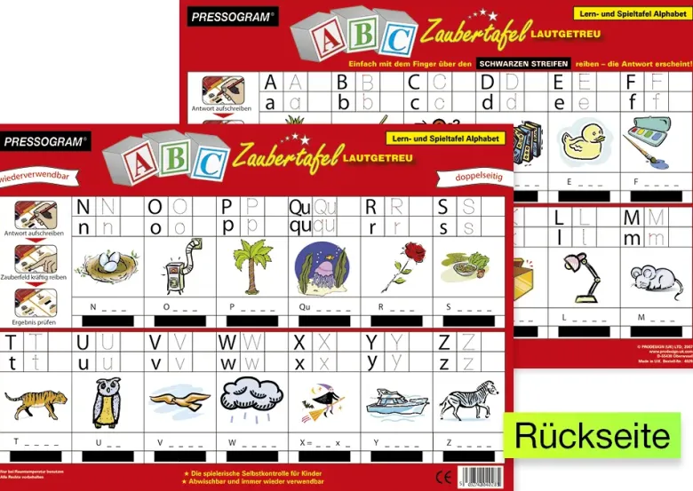 TimeTEX Zaubertafel "ABC" Lautgetreue Worte