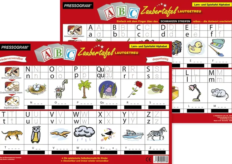 TimeTEX Zaubertafel "ABC" Lautgetreue Worte