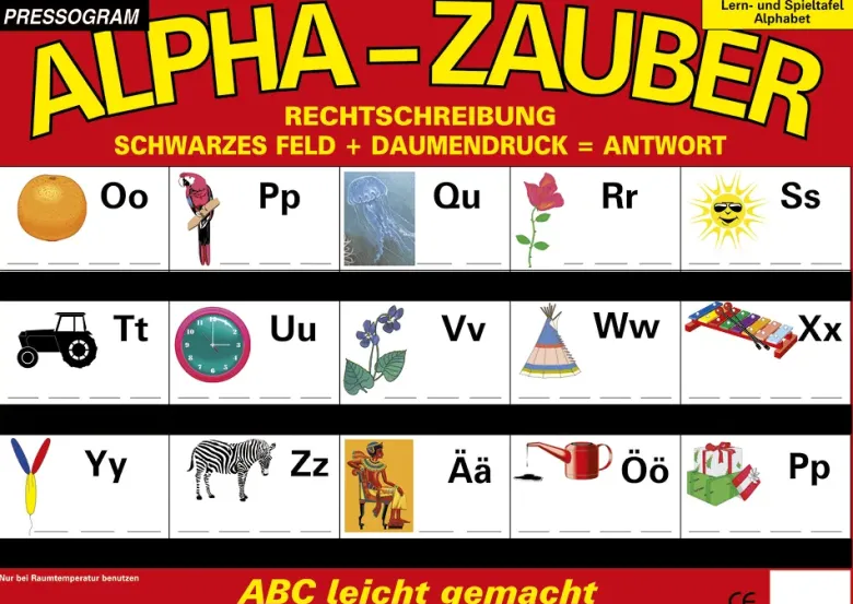 TimeTEX Zaubertafel "ABC" Rechtschreibung