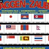 TimeTEX Zaubertafel "Flaggen-Zauber" Asien