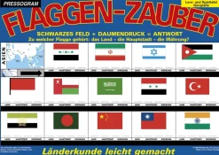 TimeTEX Zaubertafel "Flaggen-Zauber" Asien
