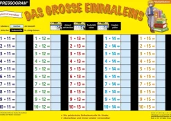 TimeTEX Zaubertafel "Mathematik" Großes 1 x 1