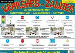 TimeTEX Zaubertafel "Verkehrserziehung" Fahrrad-Verkehrssicheheit