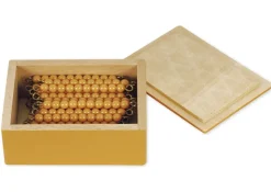 TimeTEX Zehnerstangen, 45 Stück im Kästchen "Montessori Premium"