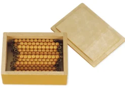 TimeTEX Zehnerstangen, 45 Stück im Kästchen "Montessori Premium"