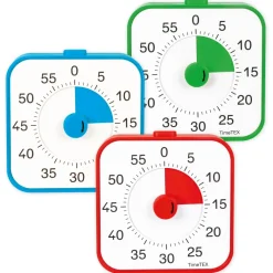 TimeTEX Zeitdauer-Uhr „lautlos“ ColorLINE, mit Pausentaste