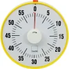 TimeTEX Zeitdauer-Uhr "lautlos" L, 19 cm ø, mit Ampelscheibe + Pausentaste