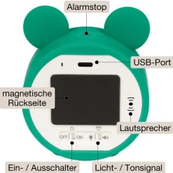 TimeTEX Zeitdauer-Uhr "lautlos" Maus