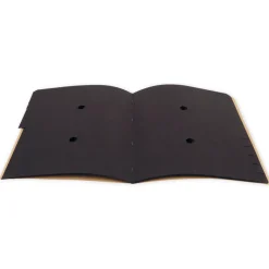 Tisch-Fächermappe 1-12 "Natura", mit Verschlussgummi