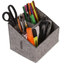 Tisch-Organizer "Filzi II" aus Filz, grau
