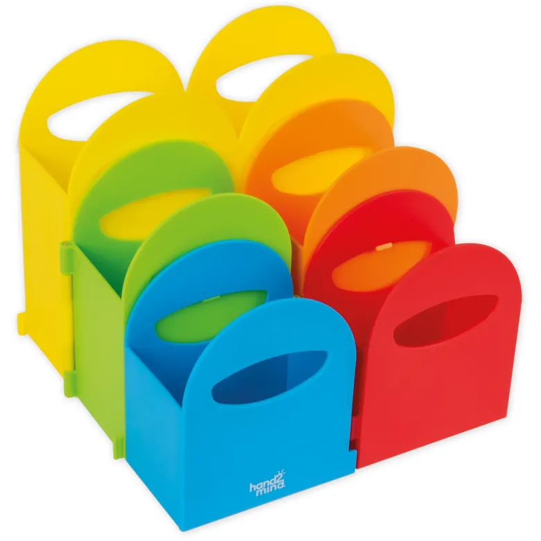 Tisch-Organizer "Flexibel", Kunststoff, 5-tlg.