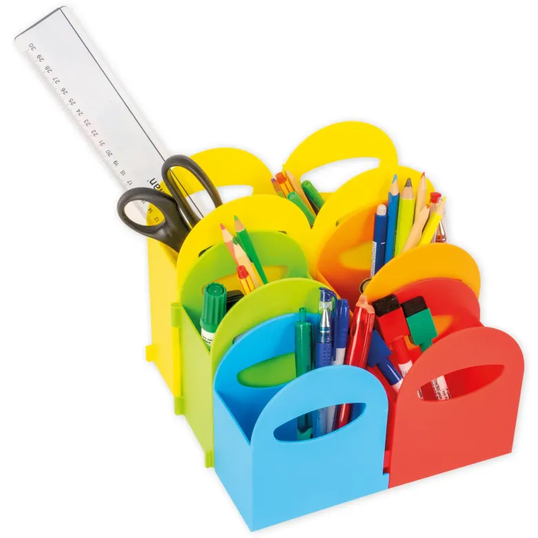 Tisch-Organizer "Flexibel", Kunststoff, 5-tlg.