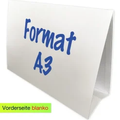 Tisch-Whiteboard A3 zum Aufstellen, magnethaftend