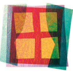 Transparentpapier "Gefrorenes Glas", 14x22 cm, 24 Blatt