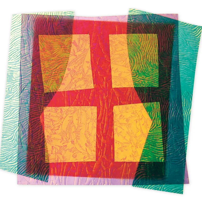 Transparentpapier "Gefrorenes Glas", 14x22 cm, 24 Blatt