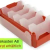 Trenner für Karteikasten Kunststoff A8, 10er Set
