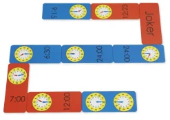 Uhrzeiten-Domino XL 1-24 Uhr, 60-tlg.