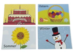 Unser Kita-Kalender - 48 Bildkarten zur Orientierung im Jahr