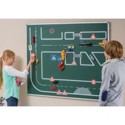 Verkehrszeichen-Box, 64-tlg., magnetisch