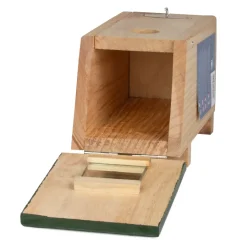 Vogel-Nistkasten mit Beobachtungs-Spiegel, 21x15x30 cm