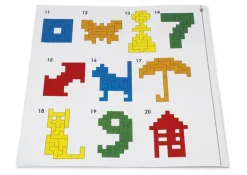 Vorlagen für Pentomino, in Original-Größe