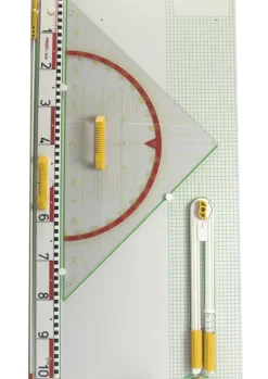 Wandtafel-Gerätesatz Profi 5-tlg., 80 cm Dreieck