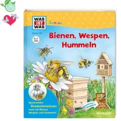 WAS IST WAS Junior Band 34 "Bienen, Wespen, Hummeln", 20 Seiten