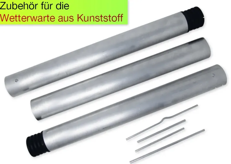 Wetterwarten-Ständer, Aluminium, 150 cm