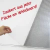 Whiteboard-Folie statisch, 20 m auf Rolle, weiß matt