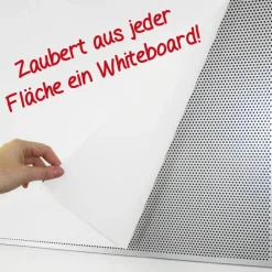 Whiteboard-Folie statisch, 20 m auf Rolle, weiß matt