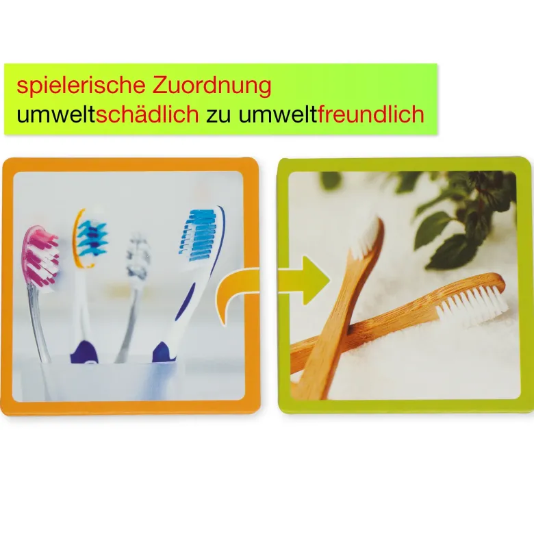 Wissens-Spiel "Nachhaltigkeit - für eine bessere Welt", 34-tlg. in Box