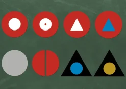 Wortarten-Symbole Ergänzungssatz, magnetisch, 18-tlg., in Box 