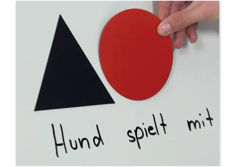 Wortarten-Symbole, magnetisch, 60-tlg. "Montessori Premium"