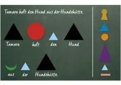 Wortarten-Symbole S, magnetisch, 60-tlg. "Montessori Premium"