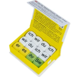 Würfel-Set "ich - wir - du" 12-tlg., 20 mm in Box